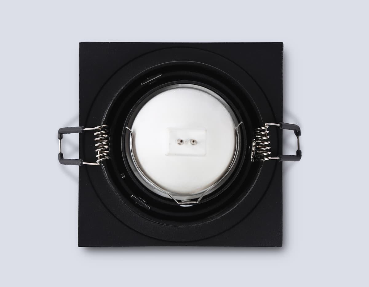 TN102828 BK/BK черный/черный GU5.3 92*92*50