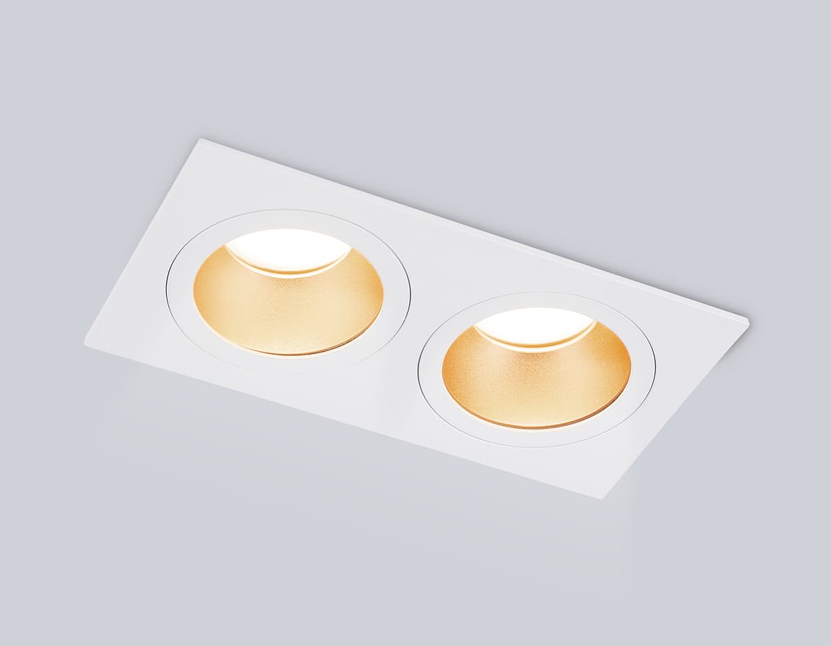 TN102831/2 WH/GD белый/золото GU5.3/2 178*93*50