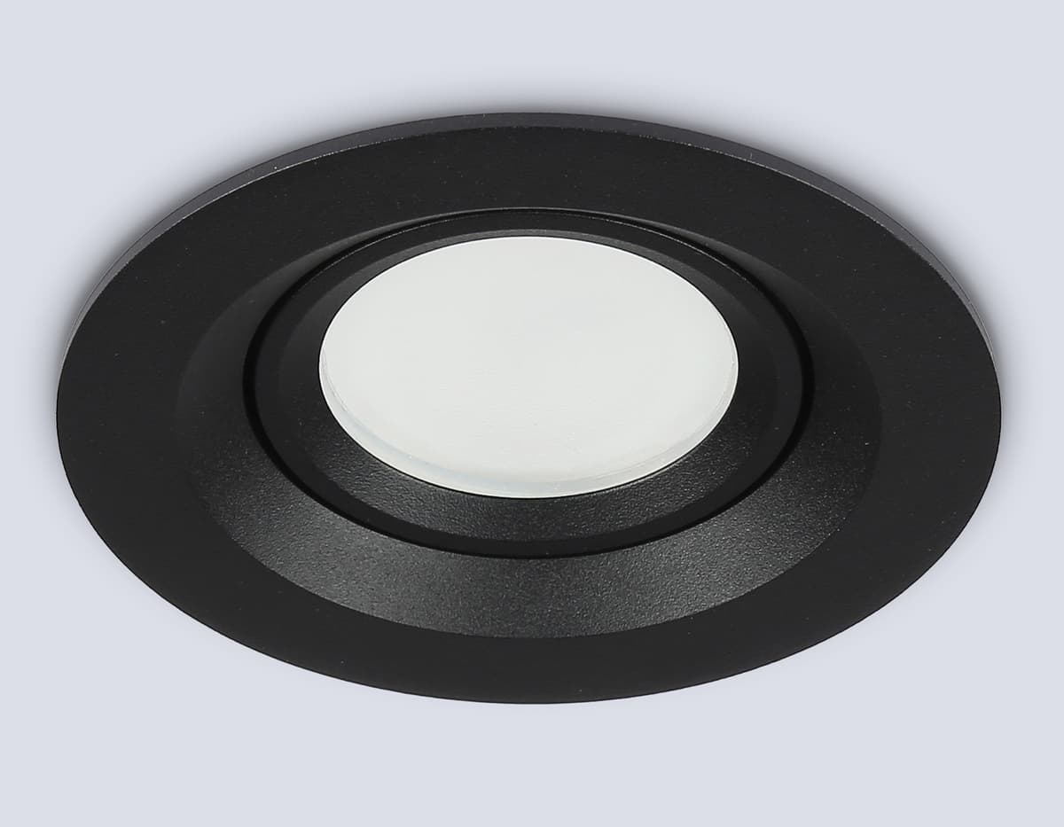 TN1142 BK черный IP44 GU5.3 D95*38