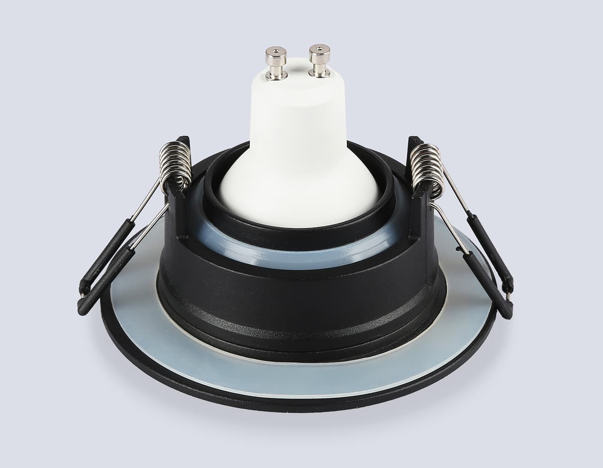 TN1142 BK черный IP44 GU5.3 D95*38