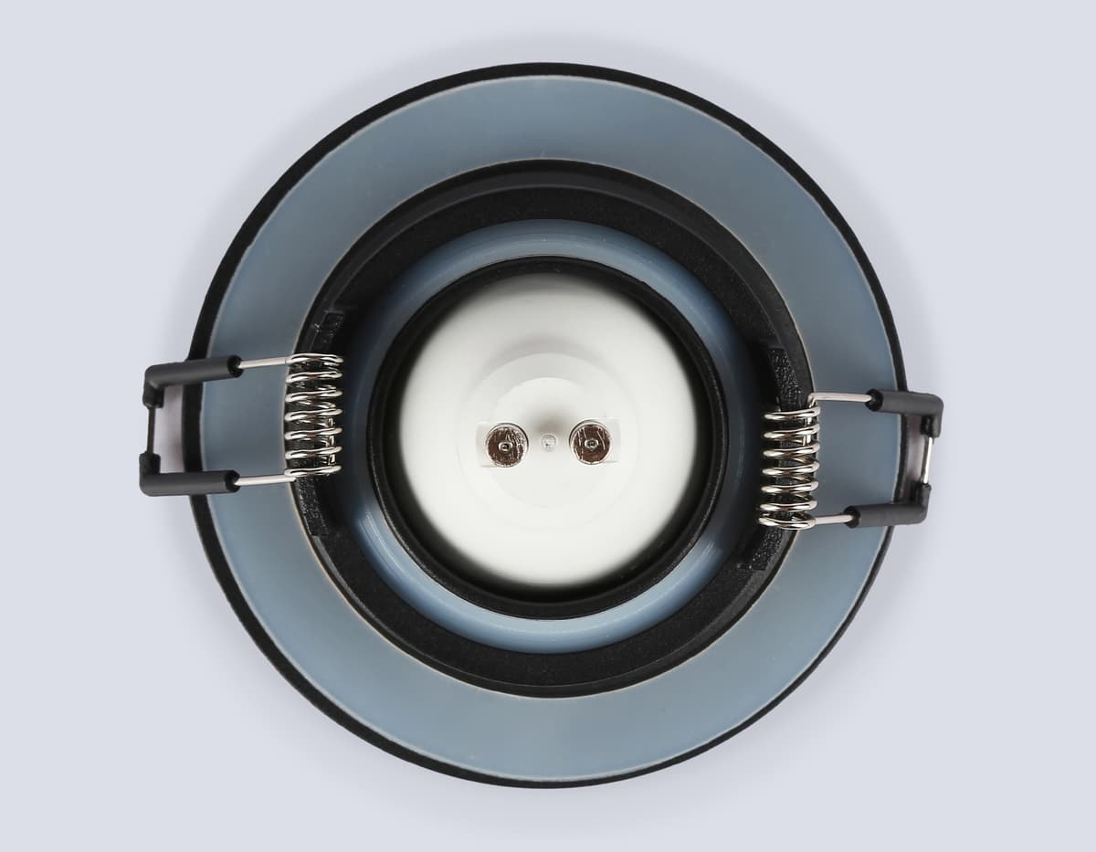 TN1142 BK черный IP44 GU5.3 D95*38