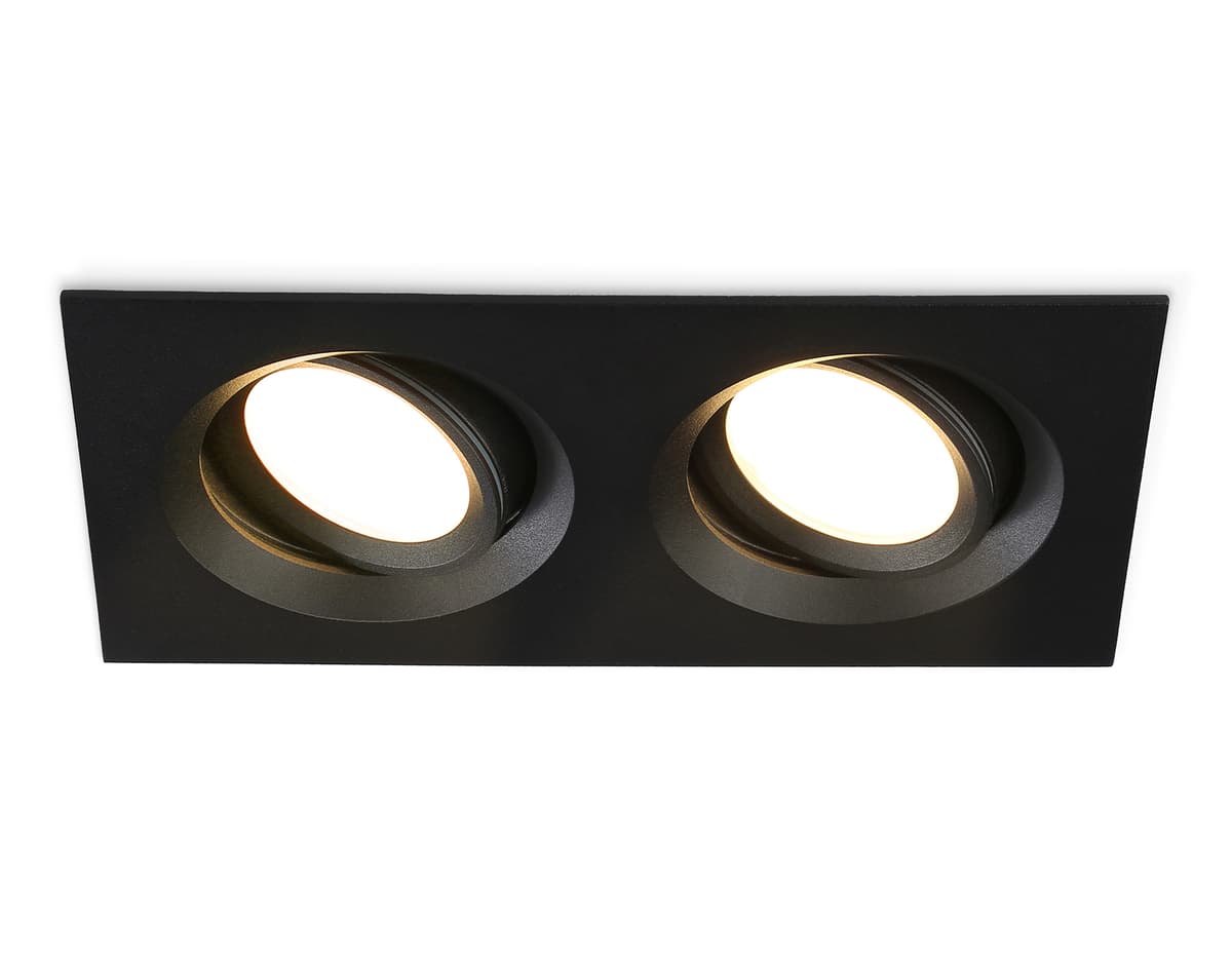 TN1146/2 BK черный IP44 GU5.3/2 180*95*38