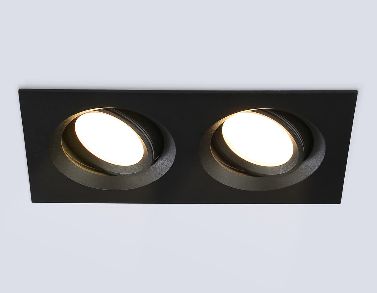 TN1146/2 BK черный IP44 GU5.3/2 180*95*38