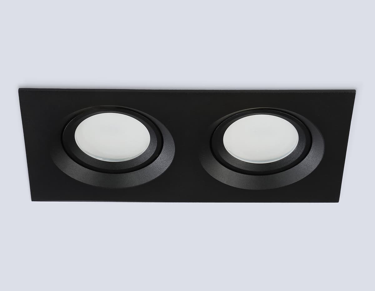 TN1146/2 BK черный IP44 GU5.3/2 180*95*38