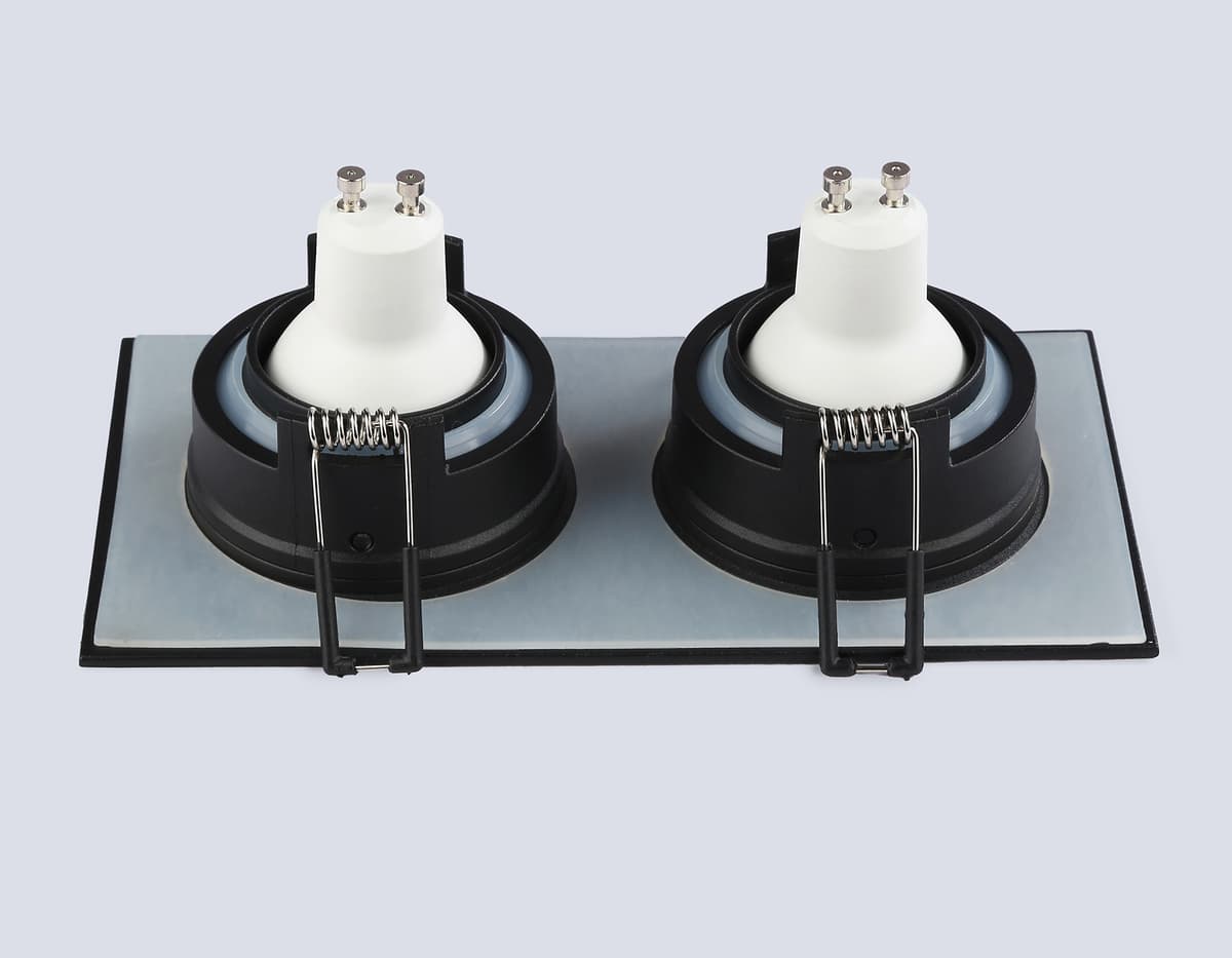 TN1146/2 BK черный IP44 GU5.3/2 180*95*38