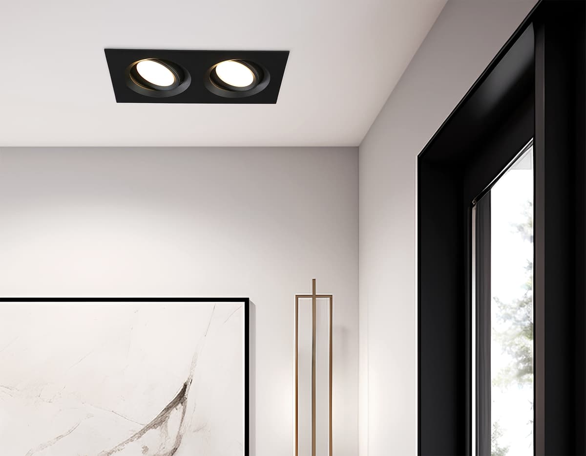 TN1146/2 BK черный IP44 GU5.3/2 180*95*38