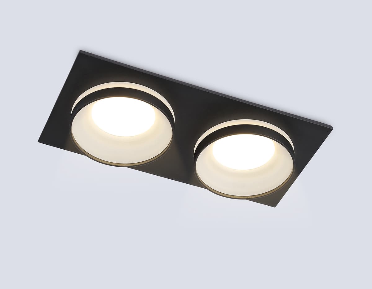 TN30712/2 BK черный GU5.3/2 182*92*36