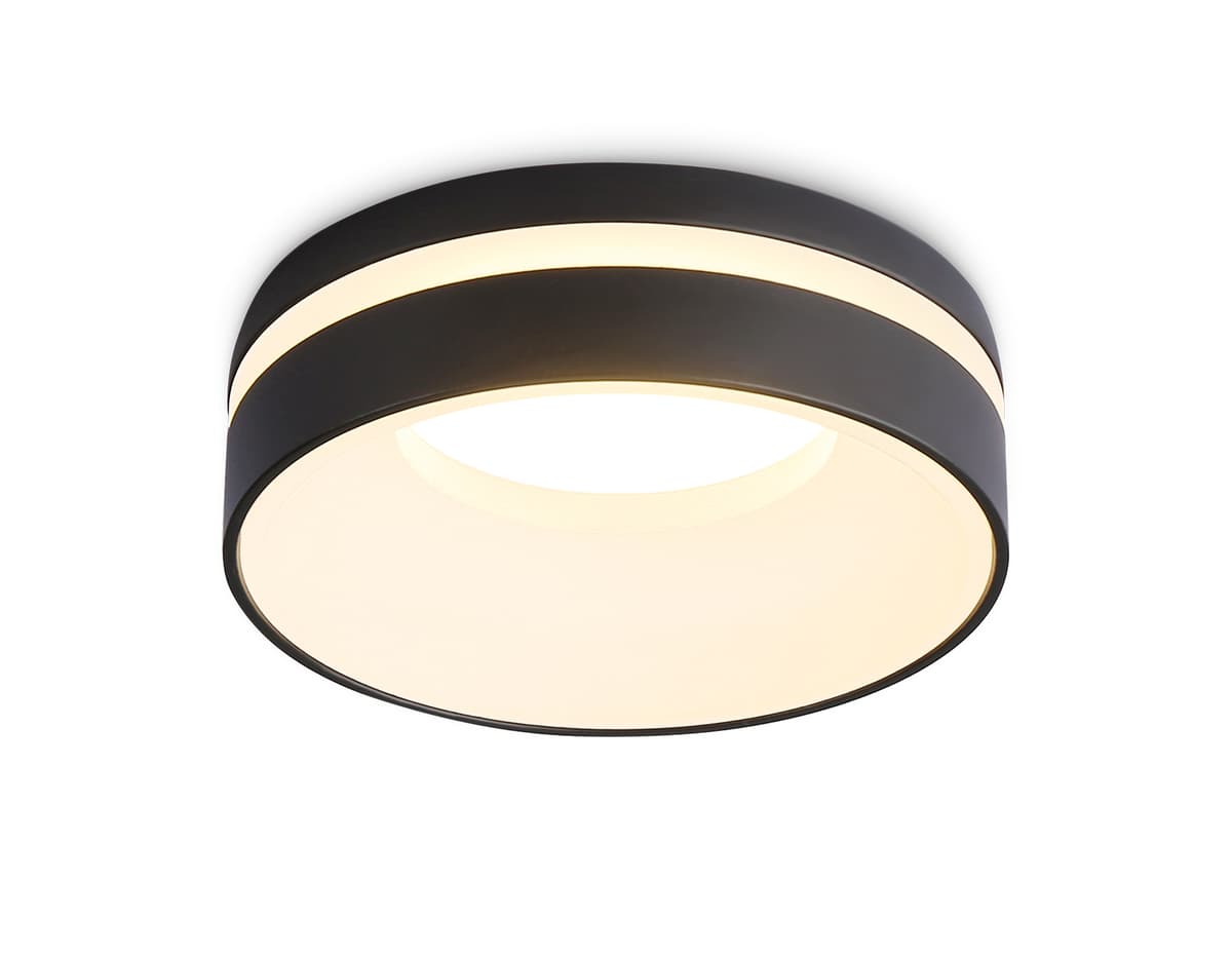 TN3306 BK/FR черный/белый матовый MR16 GU5.3 D80*43