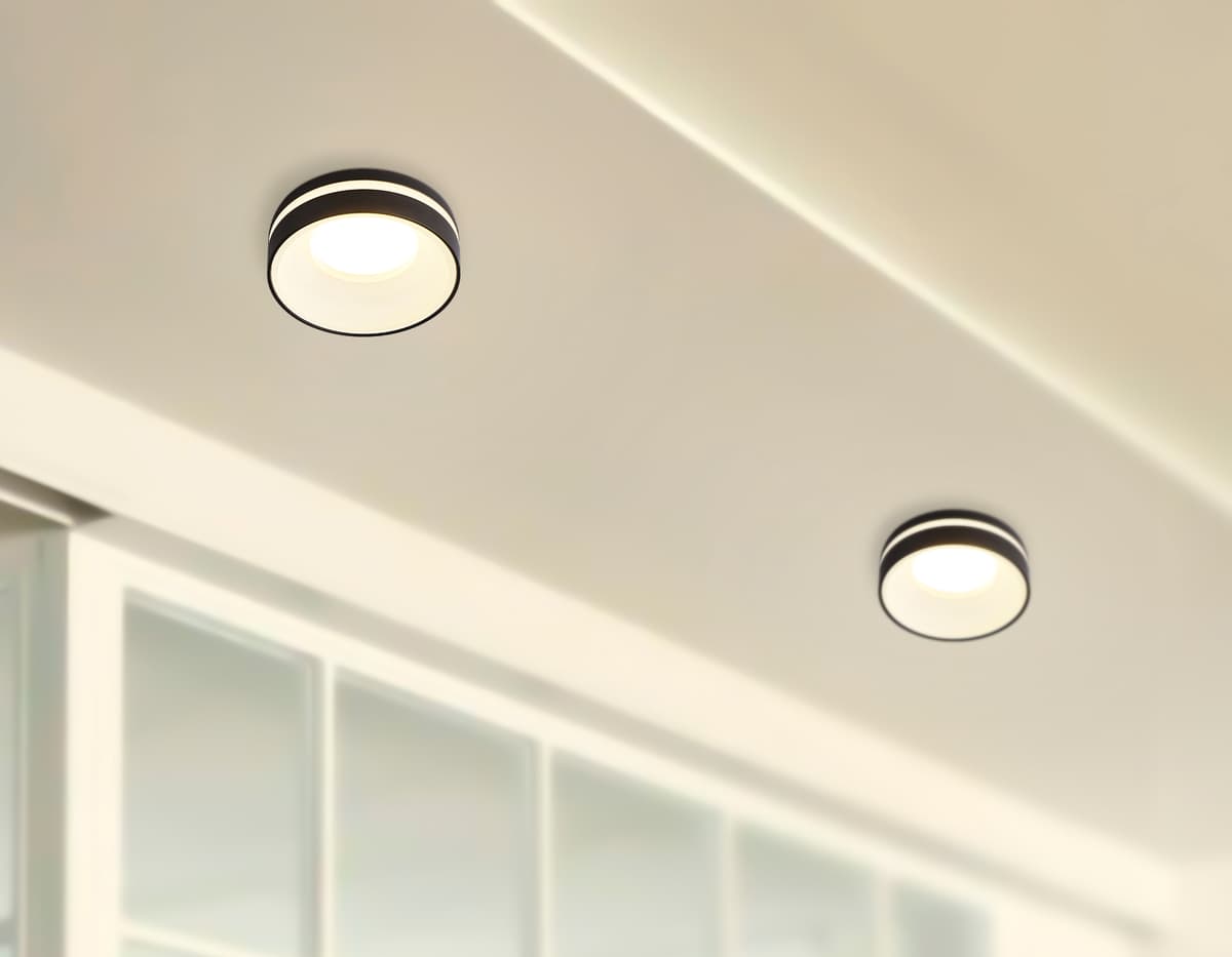 TN3306 BK/FR черный/белый матовый MR16 GU5.3 D80*43