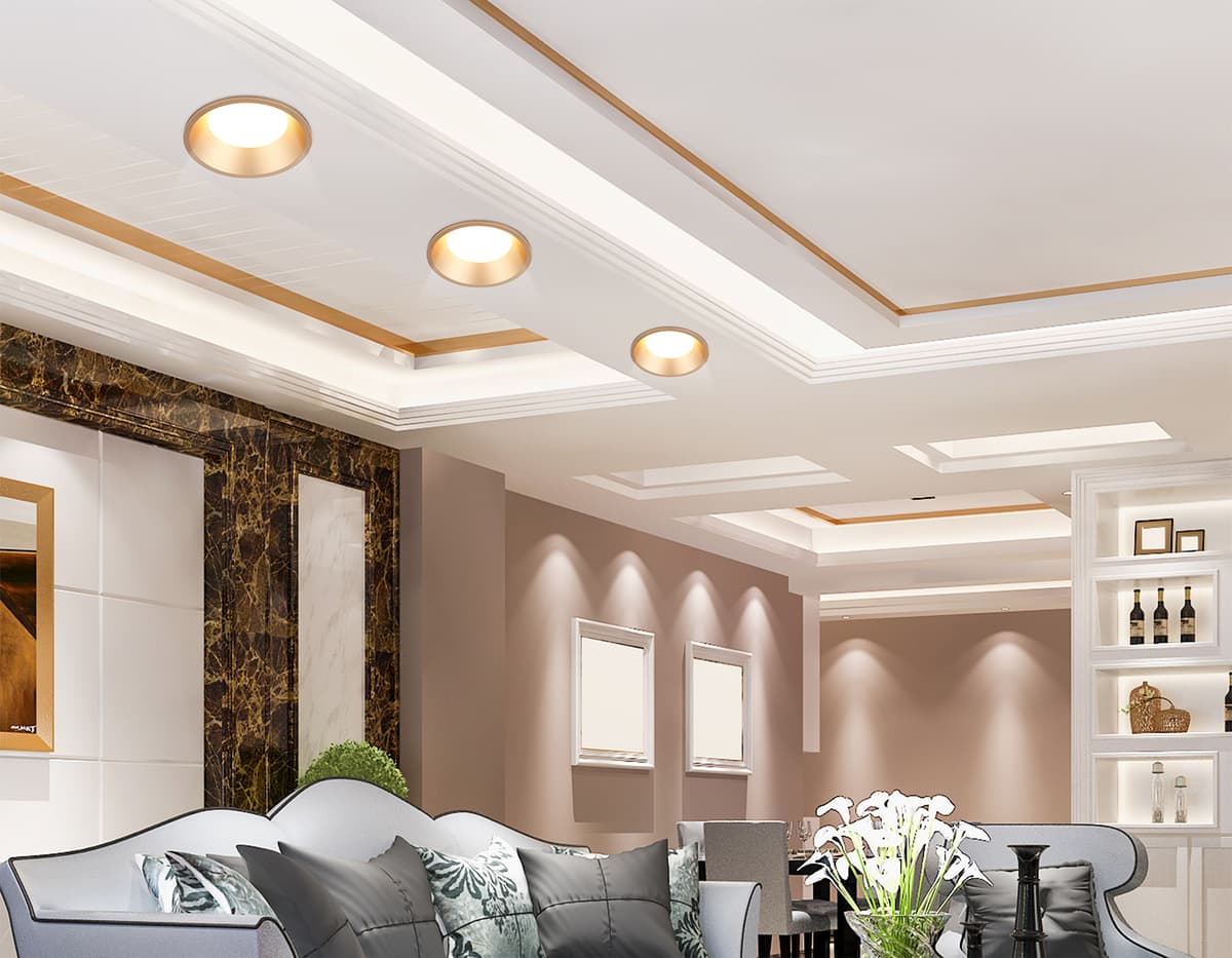 TN51815 GD золото GX53 max 15W D105*36