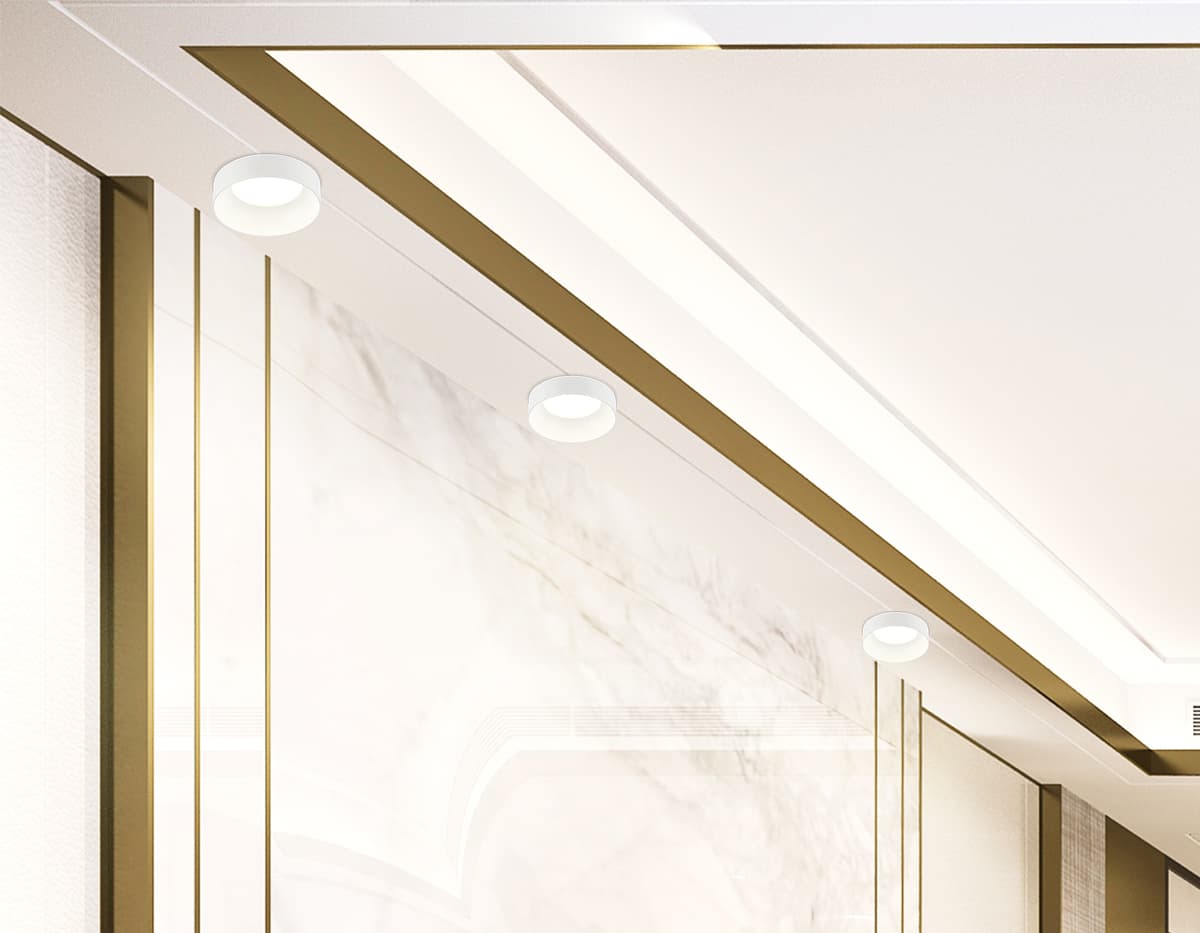 TN51816 WH белый IP20 GX53 D100*63