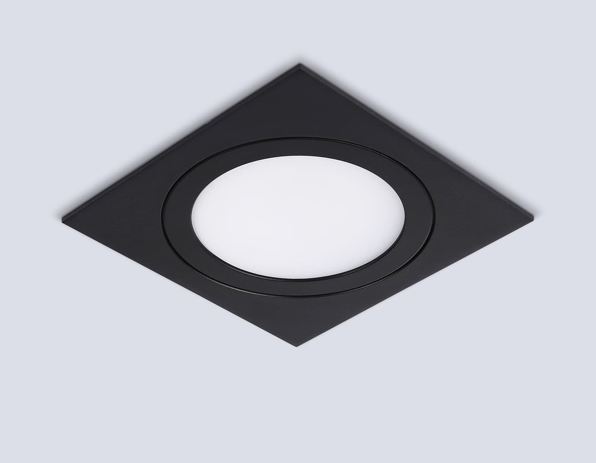 TN51825 BK черный GX53 max 15W 110*110*39