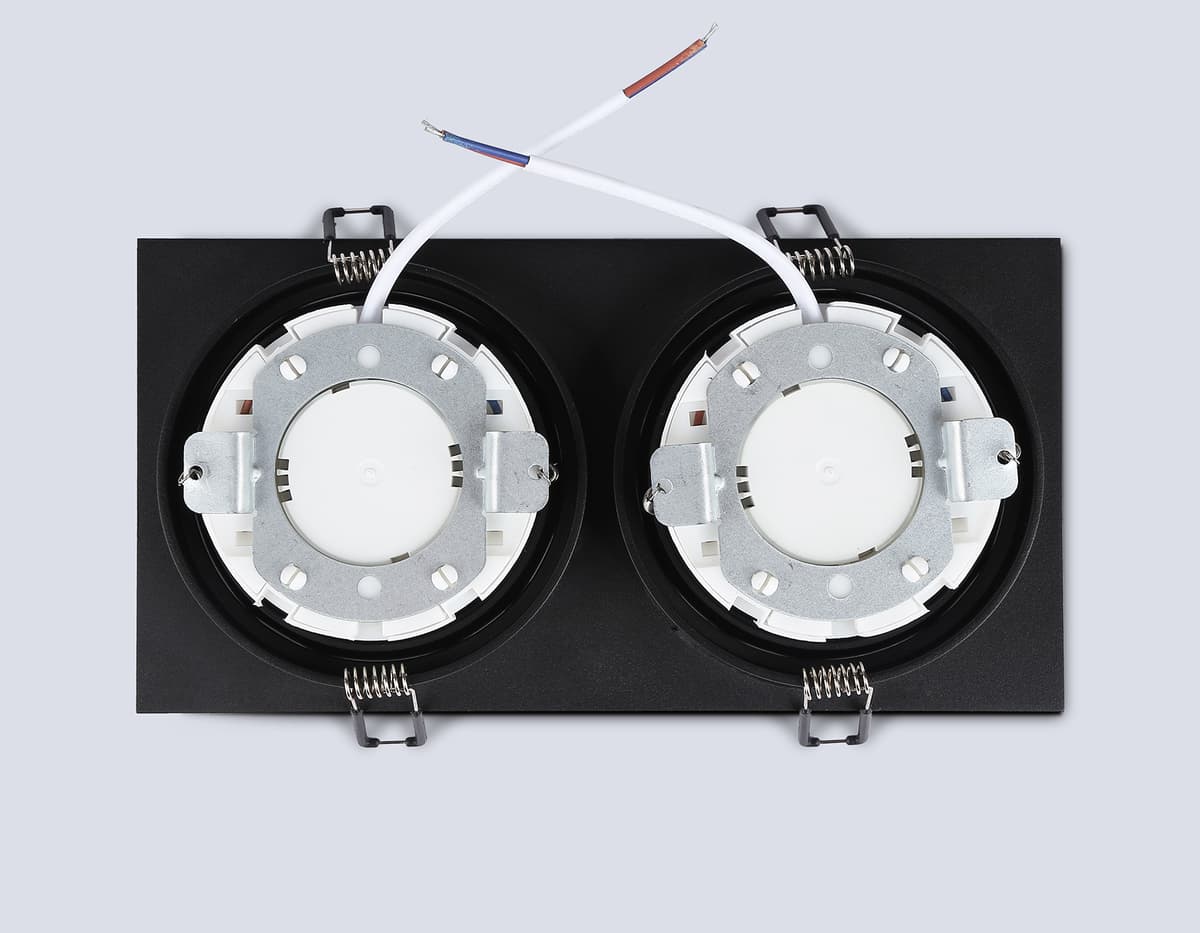 TN51827/2 BK черный GX53/2 max 15W 215*110*39