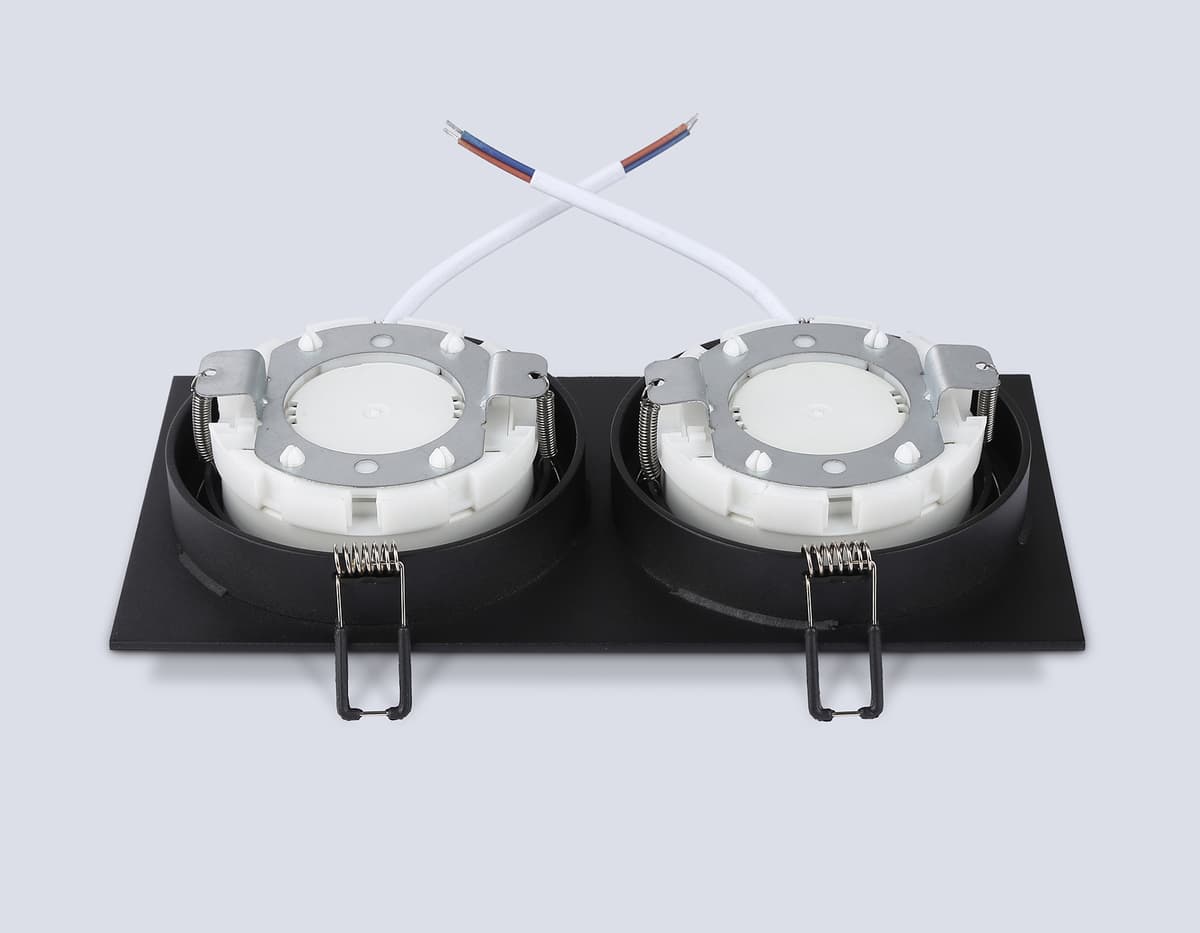 TN51827/2 BK черный GX53/2 max 15W 215*110*39