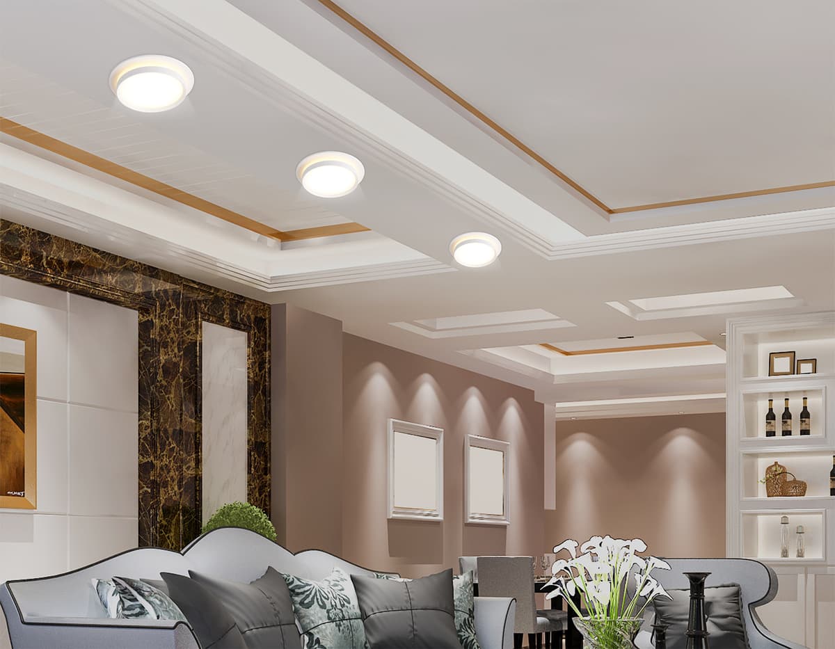 TN5214 WH белый GX53 max 15W D105*40