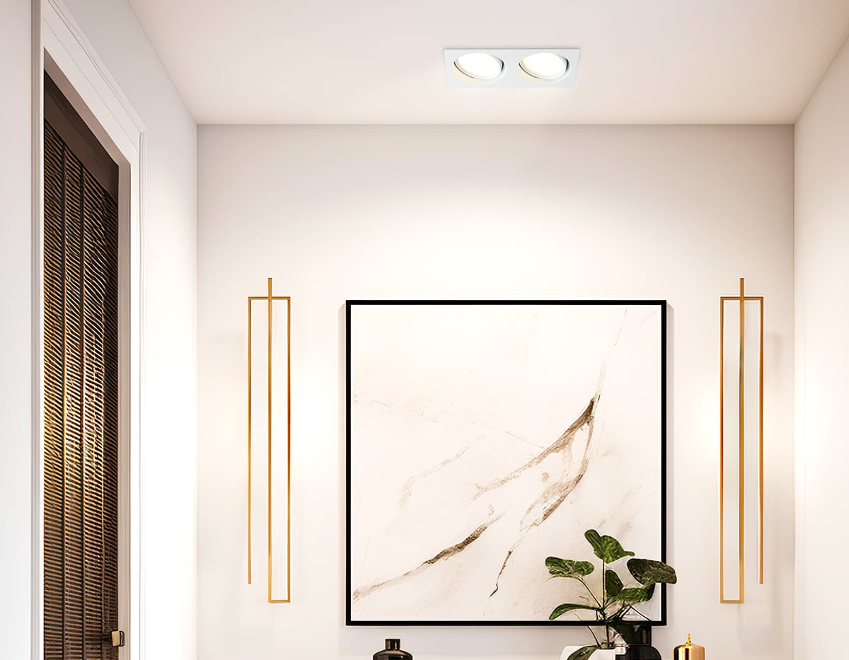 TN52234/2 WH белый IP20 GX53/2 220*110*44