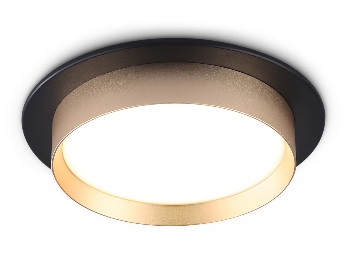 TN5228 BK/GD черный/золото GX53 max 12W D110*35