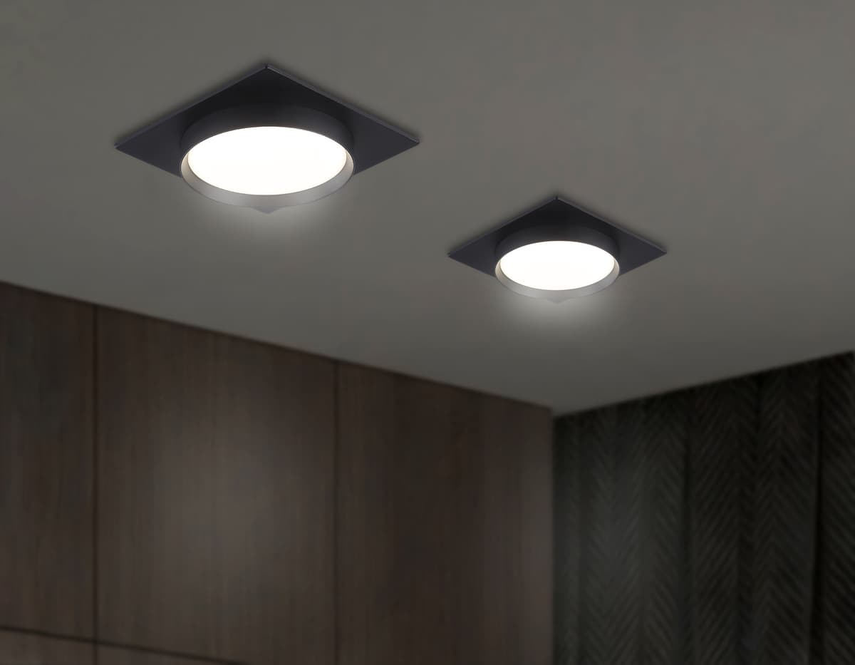 TN5231 BK черный GX53 110*110*35