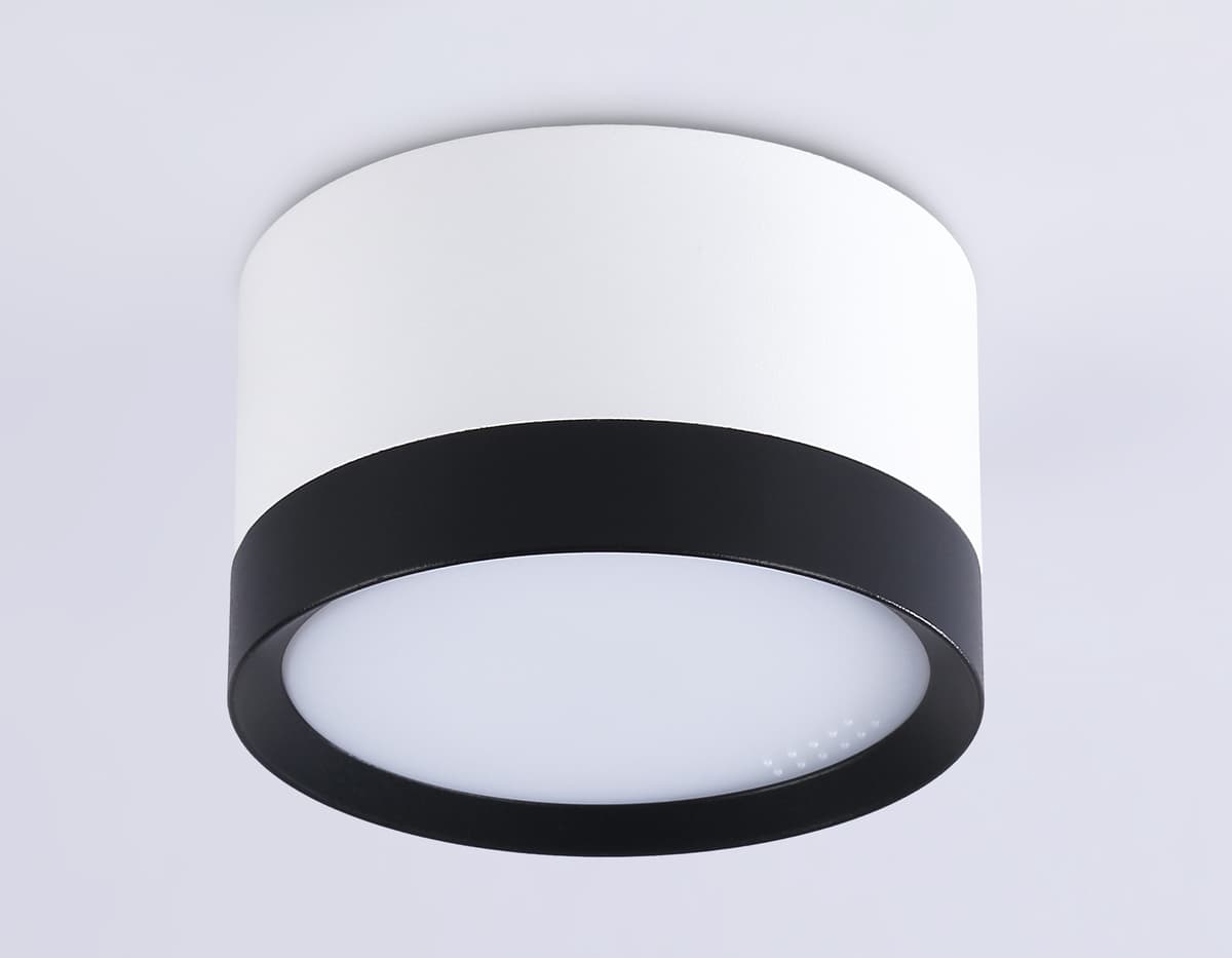 TN52353 WH/BK белый/черный GX53 max 12W D82*50