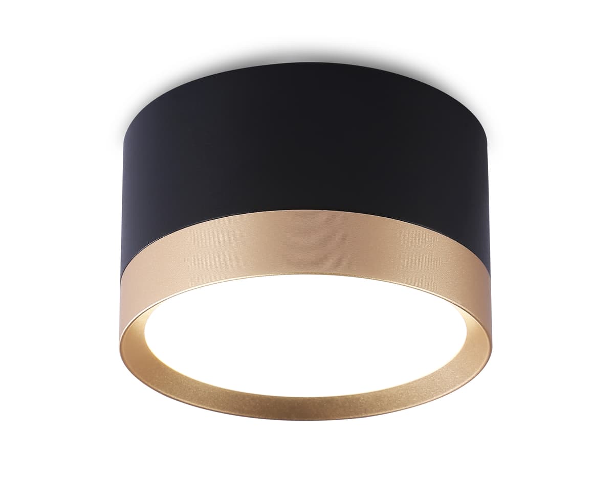 TN52359 BK/GD черный/золото GX53 max 12W D82*50