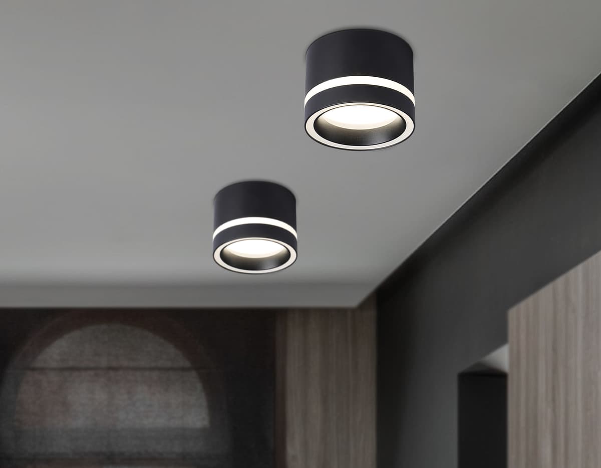 TN5246 BK черный GX53 max 12W D85*62