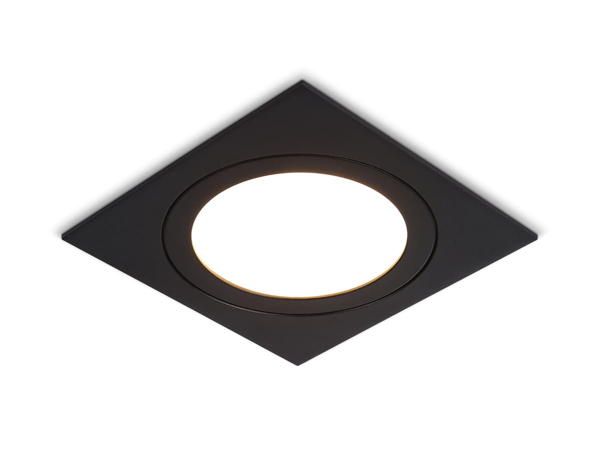 TN6609 BK черный IP44 GX53 max 15W 110*110*23