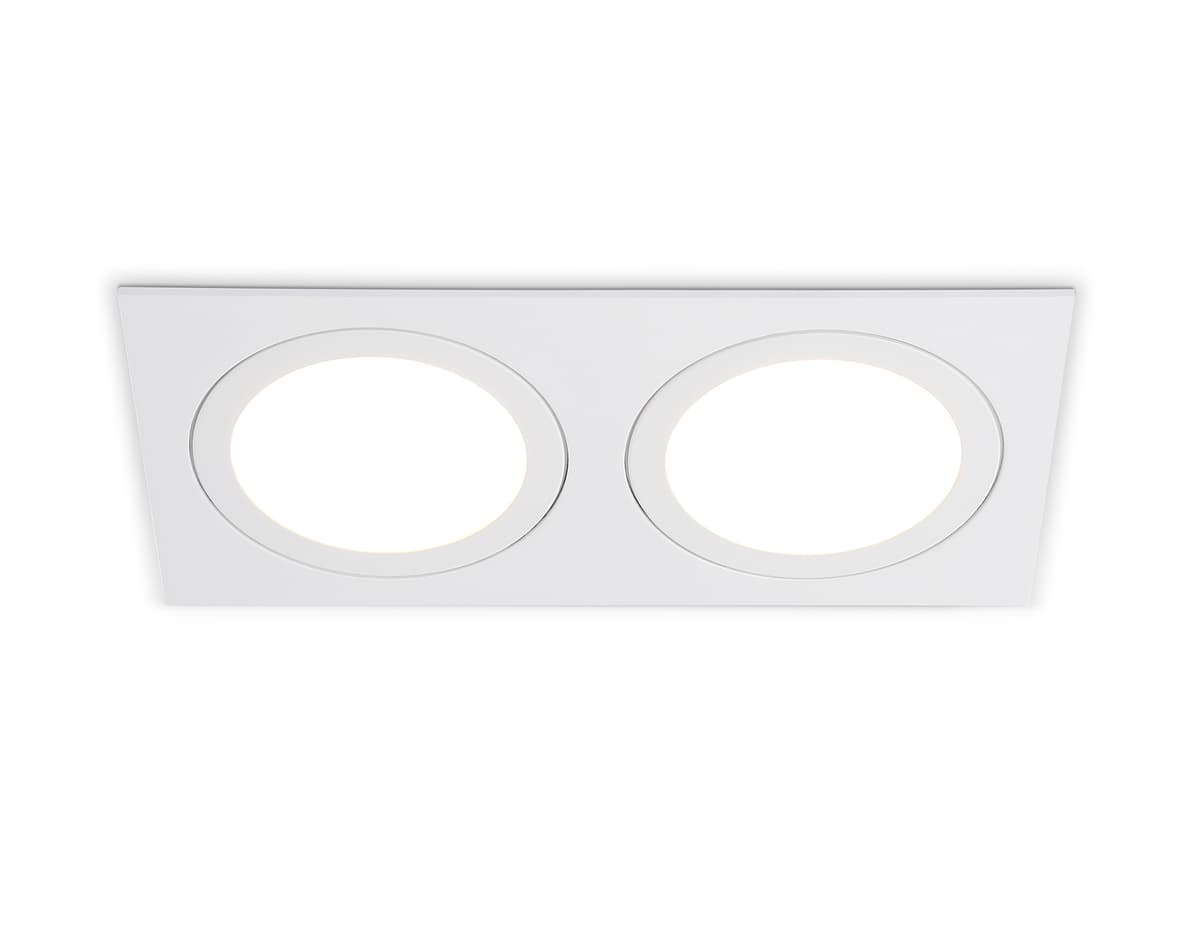 TN6612/2 WH белый IP44 GX53/2 max 15W 215*110*24