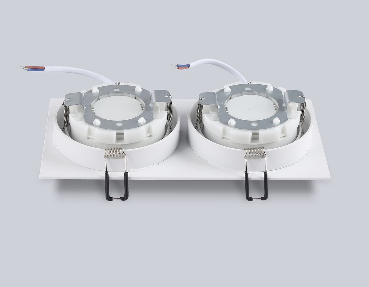 TN6612/2 WH белый IP44 GX53/2 max 15W 215*110*24