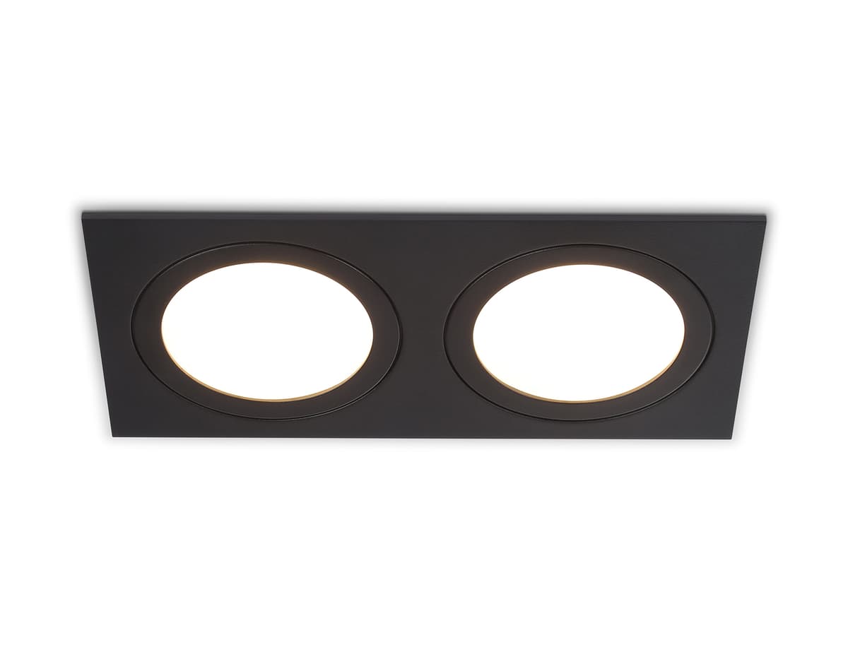 TN6615/2 BK черный IP44 GX53/2 max 15W 215*110*24