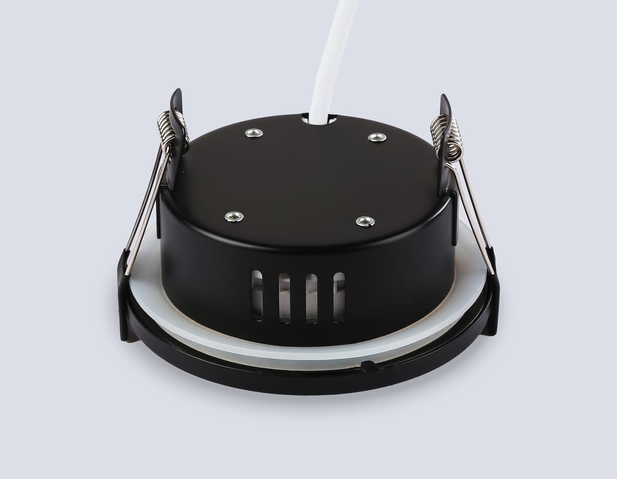 TN6632 BK черный IP44 GX53 D100*60