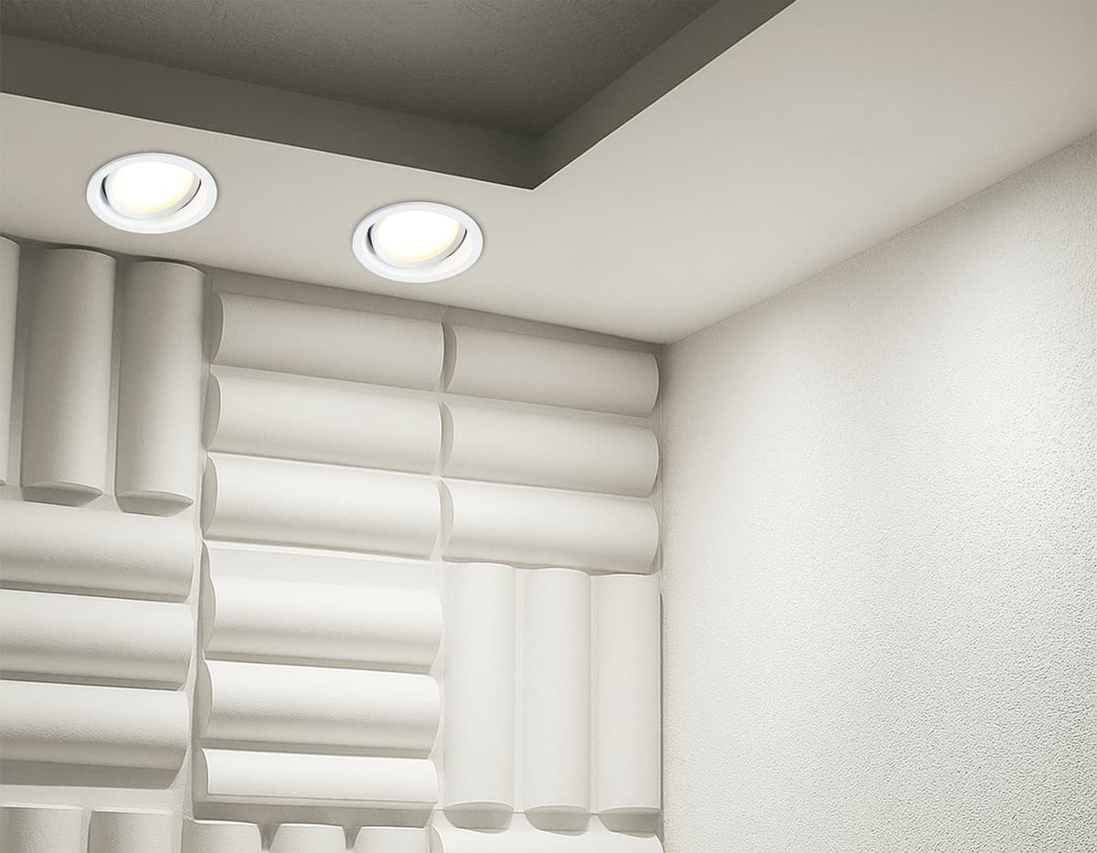 TN6651 WH белый IP44 GX53 D110*48