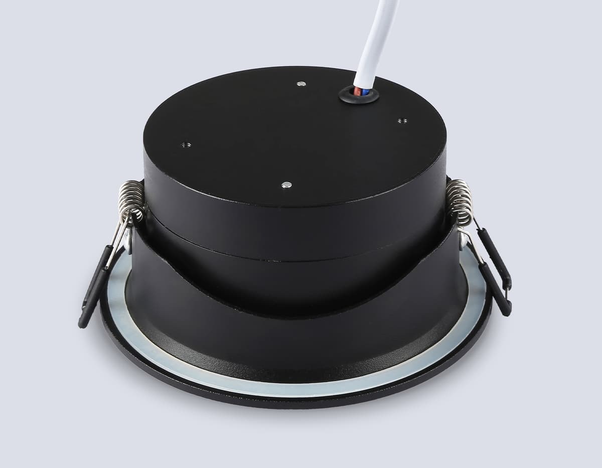 TN6653 BK черный IP44 GX53 D110*48