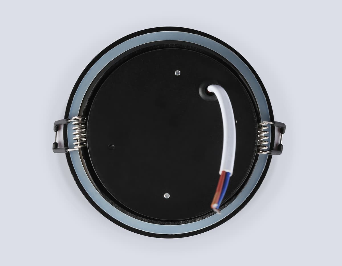 TN6653 BK черный IP44 GX53 D110*48