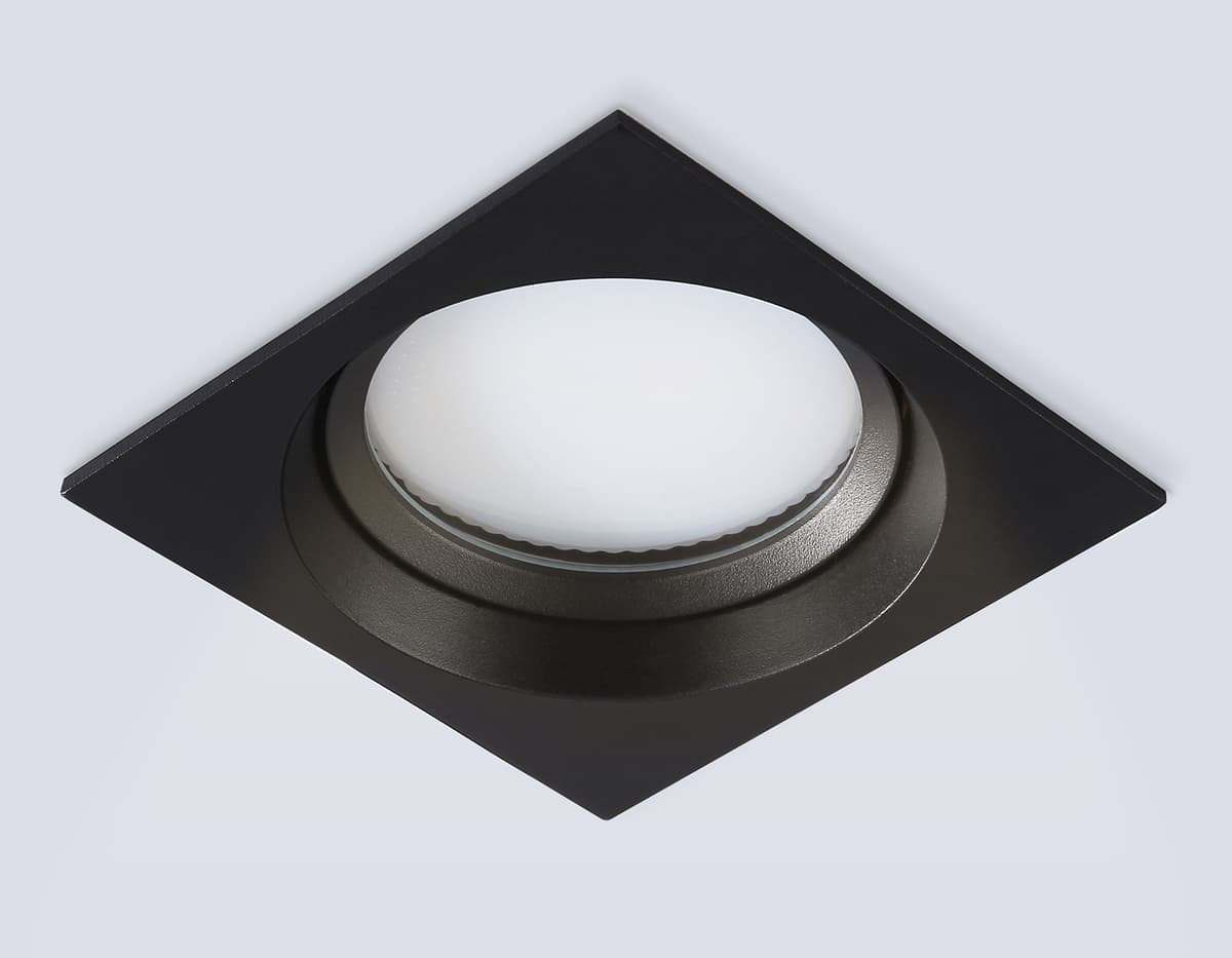 TN6657 BK черный IP44 GX53 110*110*48