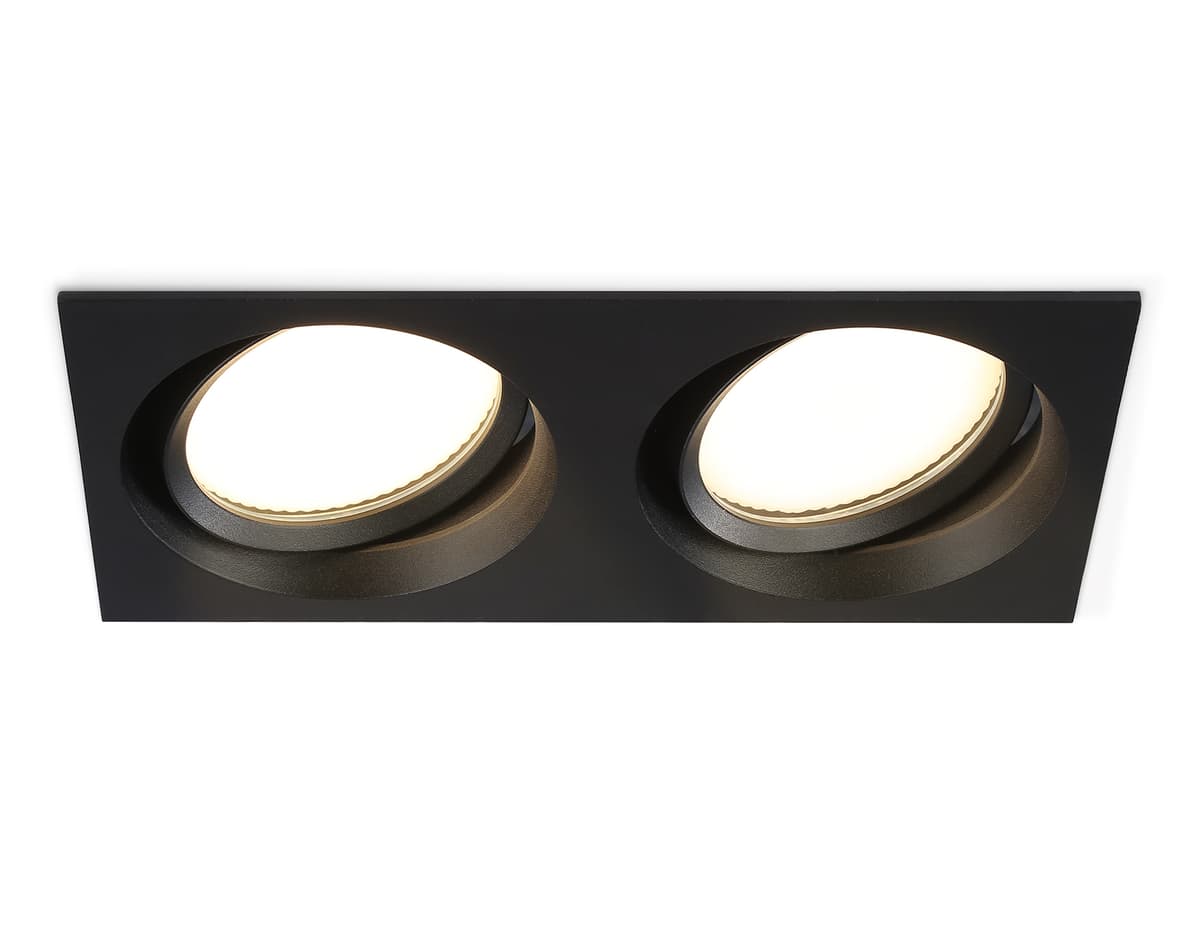 TN6661/2 BK черный IP44 GX53/2 220*110*48