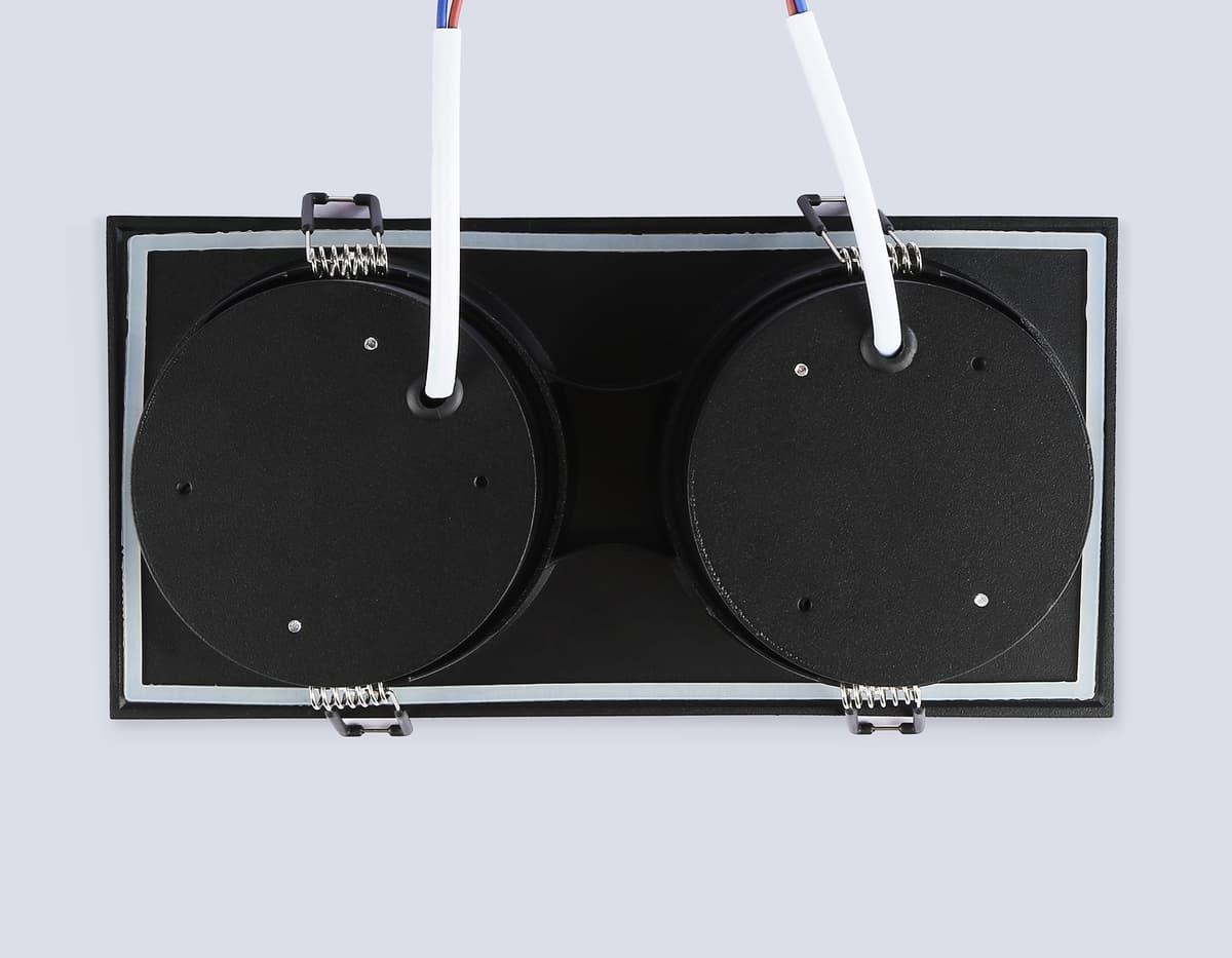 TN6661/2 BK черный IP44 GX53/2 220*110*48