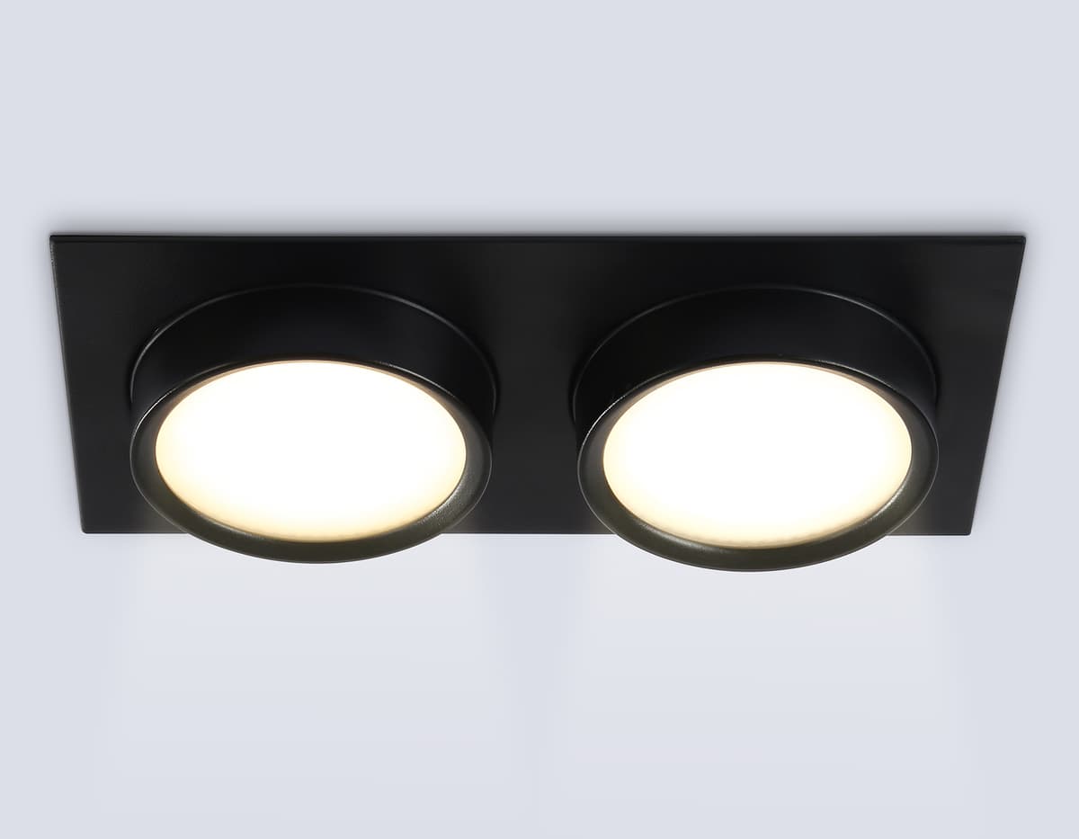 TN6743/2 BK черный IP44 GX53/2 210*110*57