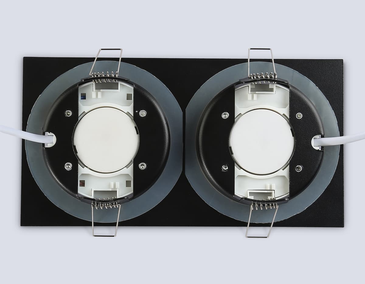 TN6743/2 BK черный IP44 GX53/2 210*110*57