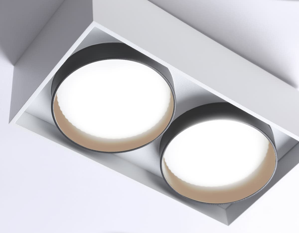 TN70872/2 WH/BK белый/черный GX53/2 max 12W 185*92*62