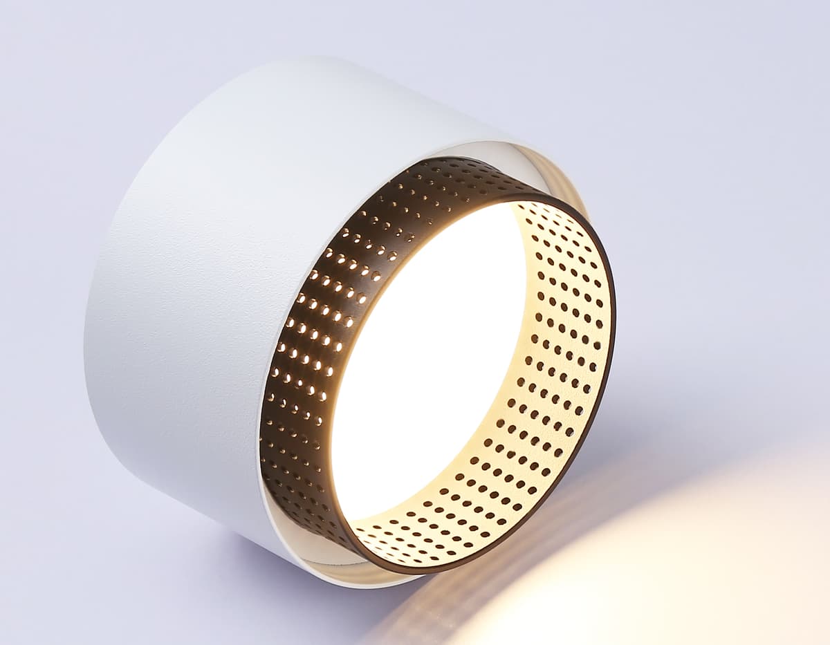 TN71271 WH/BK белый/черный GX53 max 12W D95*62