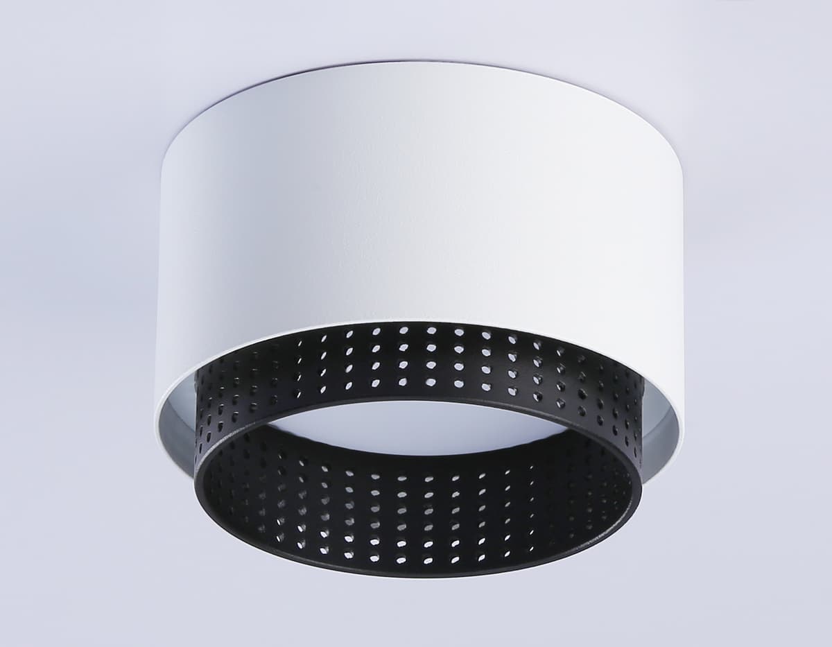 TN71271 WH/BK белый/черный GX53 max 12W D95*62