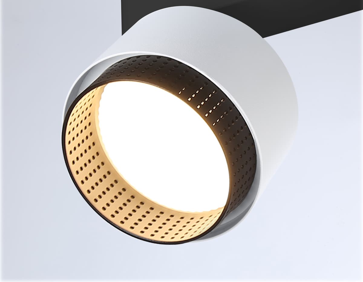 TN71285/2 WH/BK белый/черный GX53/2 max 12W 270*95*137