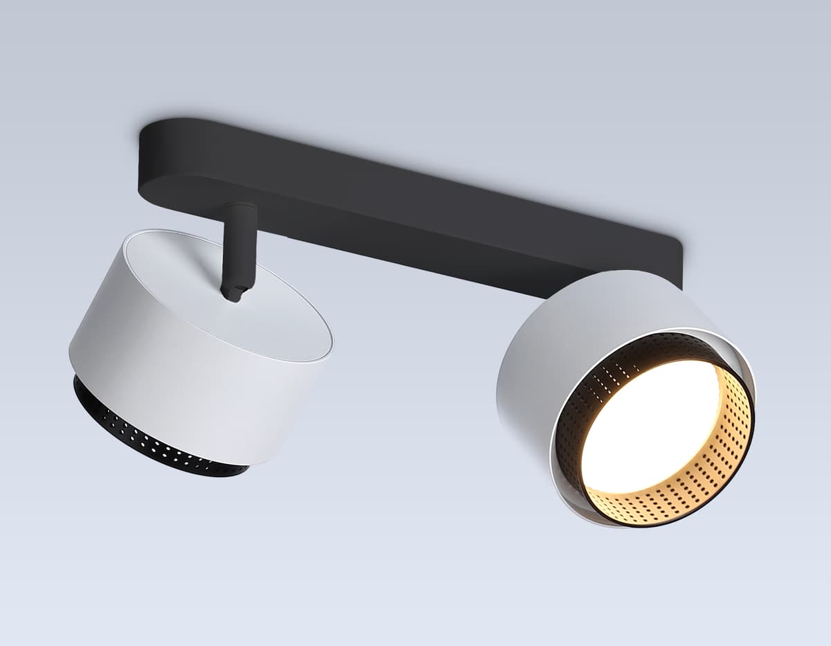 TN71285/2 WH/BK белый/черный GX53/2 max 12W 270*95*137