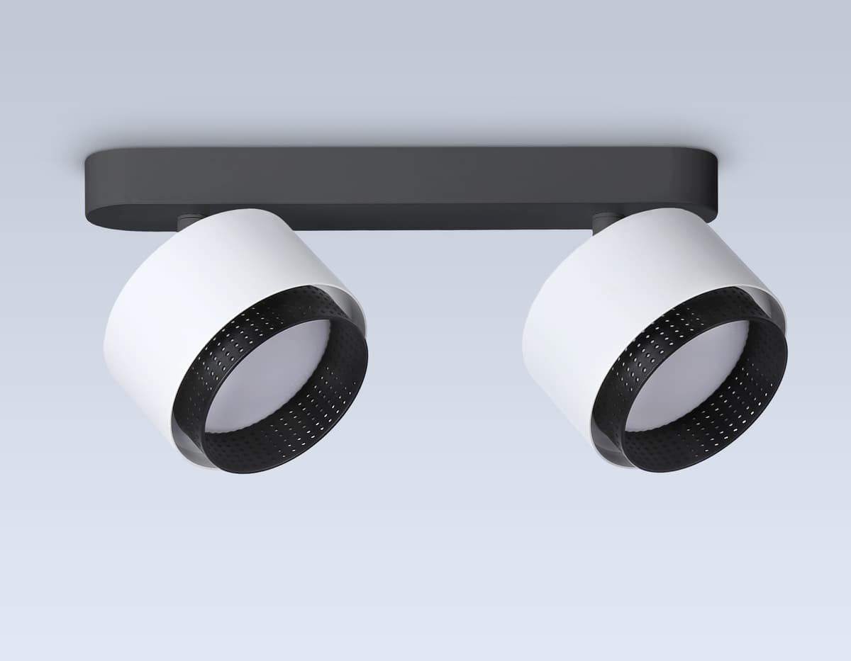 TN71285/2 WH/BK белый/черный GX53/2 max 12W 270*95*137