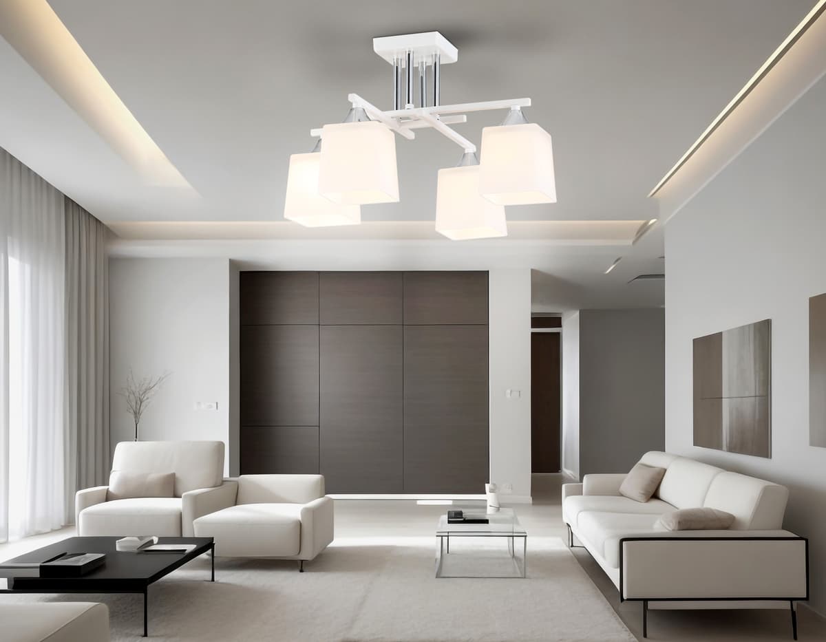 TR303041/4 WH белый E27/4 max 60W 420*420*260