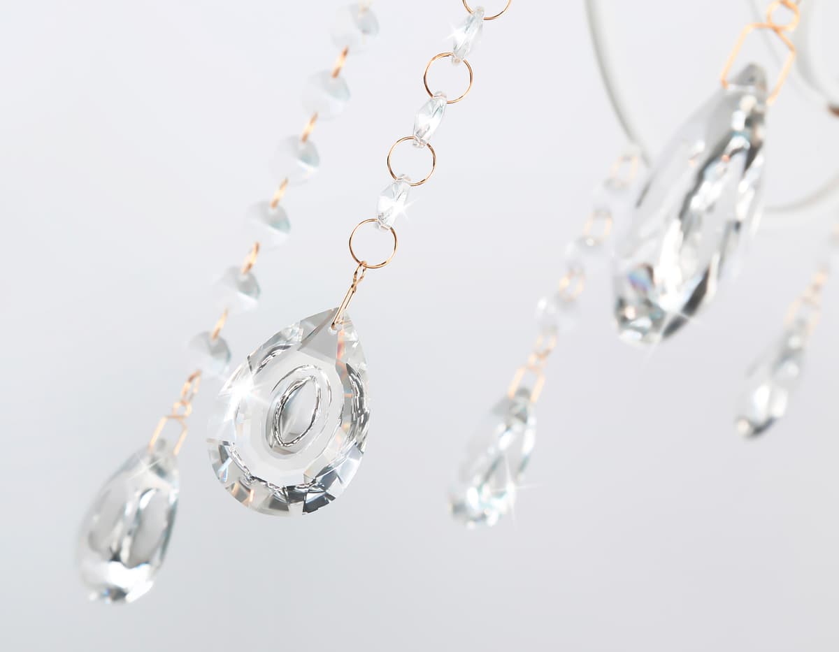 TR4915/3 WH/GD белый/золото E14/3 max 40W D550*860