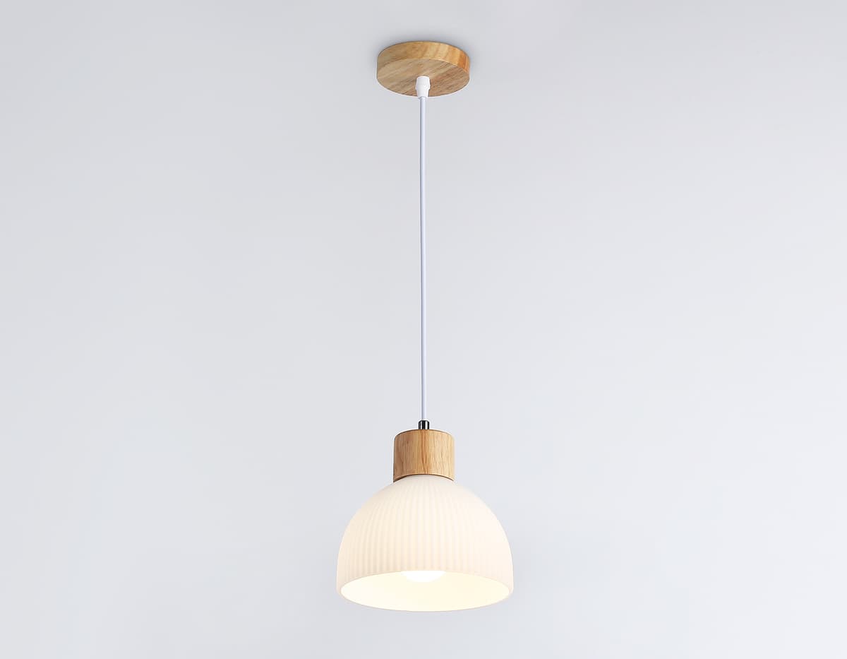 TR83133 LW/FR светлое дерево/белый матовый E27 max 40W D180*1040