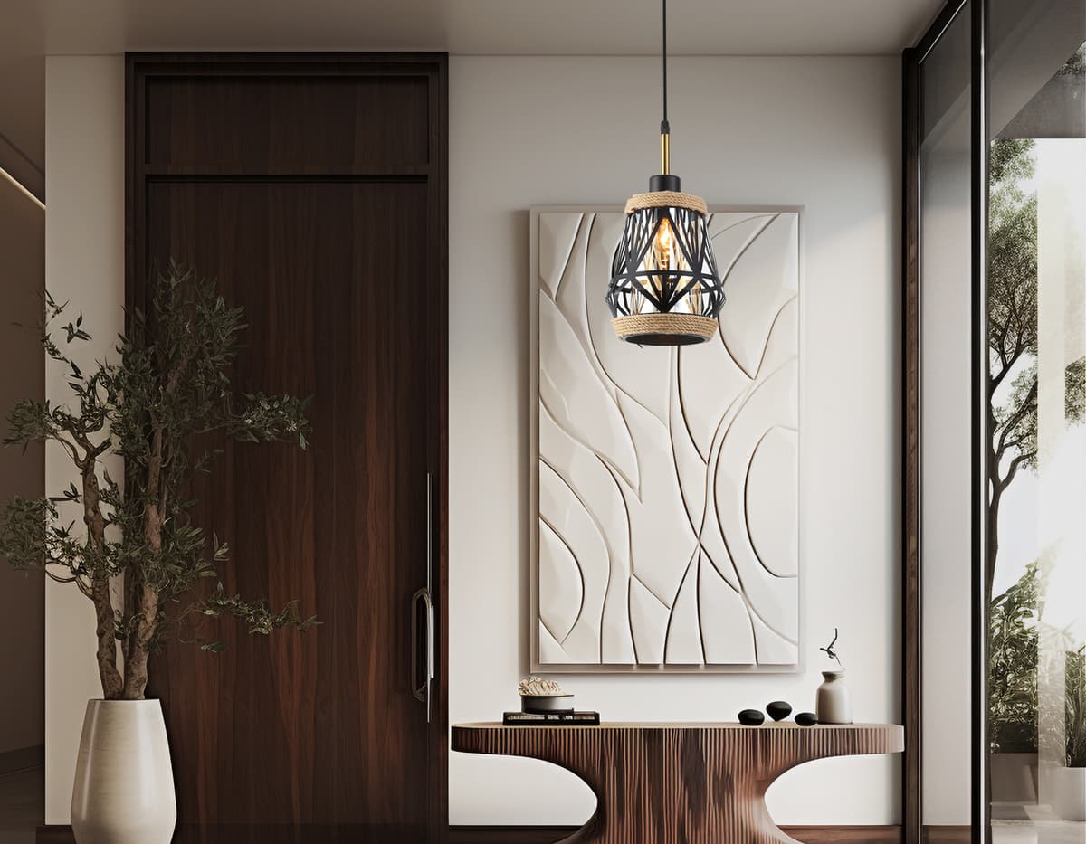 TR8521 BK/SB черный/бронза E27 max 60W D170*1000