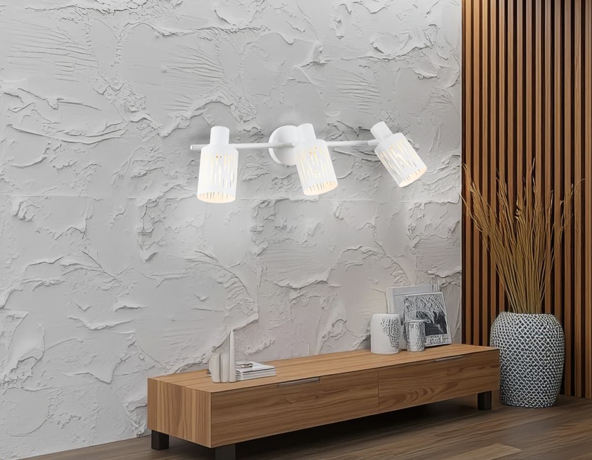 TR8665/3 WH белый E14/3 max 60W 560*100*190