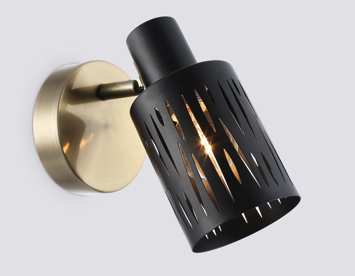 TR8667 BK/SB чёрный/бронза E14 max 60W 180*100*150